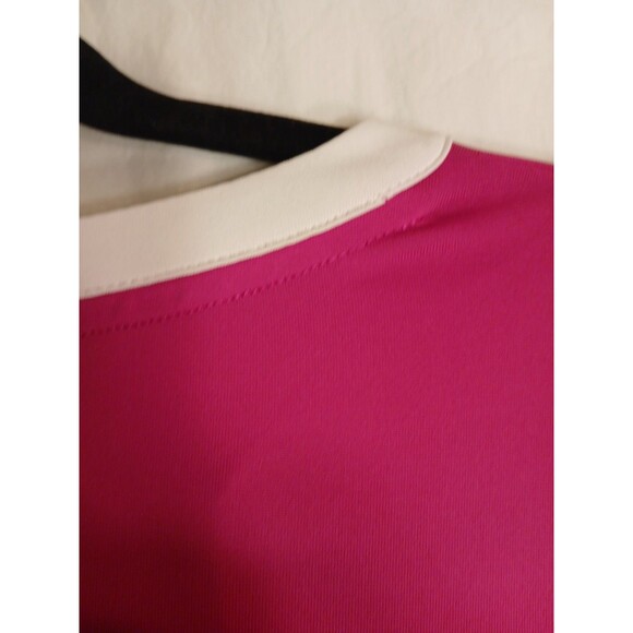 Cuddl Duds Pink Nitegown Oversized T-shirt XS Front Lace-up Detail Pockets - Picture 14 of 16
